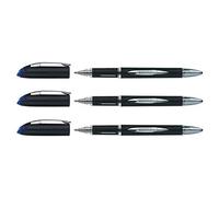 UNI-BALL Jetstream SX210 - Lote de 3 rollos de tinta (punta media, 1 mm), color azul
