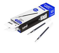 Uni-Ball Jetstream SXN-210 - Recambios para bolígrafo retráctil, punta de 1,0 mm, tinta de gel, tinta azul, paquete de 12