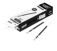Uni-Ball Jetstream SXN-210 - Recambios para bolígrafo retráctil, punta de 1,0 mm, tinta de gel, tinta negra, paquete de 12