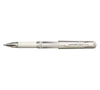 UNI-BALL Lot de 12 Stylo à encre gel SIGNO broad (UM-153), blanc