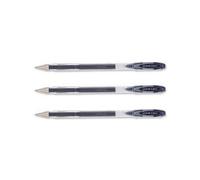 Uni-Ball Nuevo, Signo UM120 Gel Bolígrafo 0.7mm Punta Línea de 0.5mm Negro Ref 9001180 [Pack de 12]