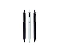 Uni-Ball On Point One Ambition UMN-S-05 - Bolígrafos retráctiles de gel de tinta negra, punta redonda de 0,5 mm para una escritura a mano súper suave. Diseño compacto contemporáneo perfecto para tomar
