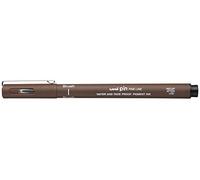 Uni-ball PIN Marcador calibrado PINBR-200 BRUSH Sepia Caja 12 Uds