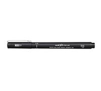 Uni-Ball Pin Rotulador de Dibujo Fineliner Ultra Fino Línea Marcador 0.6mm Tinta Negra - [Paquete de 3]