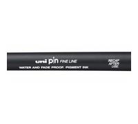 Uni-ball pin003 rotulador calibrado - punta poliacetal 0.03mm - tinta pigmentada resistente al agua y luz - color negro (12 uds) de marca Uniball
