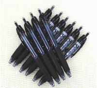 Uni-Ball Power Tank Ballpoint Retractable & Fine Ball Point Pen Rubber Grip Type de 0.7 mm de Black Ink de Value Set of 10 by Uni