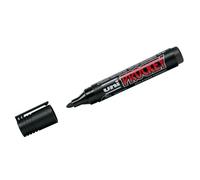 Uni-ball 720233 Retractable Tip Black Felt Pen 12 Units Negro Niños
