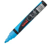 Uni-ball pwe-5 m chalk marker medio punta redonda ? luz (12 unidades