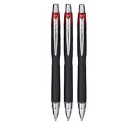 Uni Ball Rojo Jetstream Retráctil Amplio Bolígrafo SXN-210 (Paquete de 3)