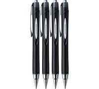 Uni-Ball Roller de Tinta Jetstream RT, SXN-210 de 210, Negro, 4 Unidades