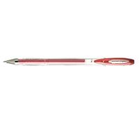 Uni-Ball Roller encre gel Signo UM120NM Pte Moy. 0,7mm Rouge Métal