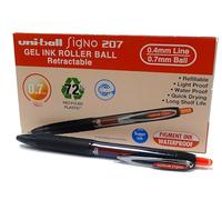 Uni-ball Rollerball tinta gel Signo UMN-207E Rojo 0,7mm caja 12 uds
