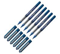 Uni-Ball - Rotulador de tinta EYE Ocean Care azul, juego de 6 unidades | Punta de 0,4 mm, tinta resistente a la luz
