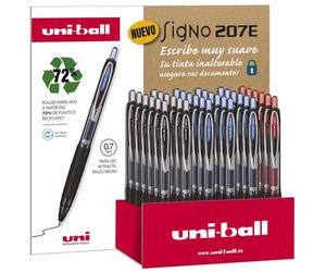 UNI-BALL Signo 207 Eco RT 0,7 (UMN-207E) Expositor de 36 unidades
