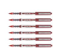 Uni-Ball UB-150 Eye Fine Rojo - Bolígrafo (Multicolor, Metal, De plástico, Rojo, 0,5 mm, 0,3 mm)