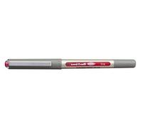 Uni-Ball UB-157 Eye Fine - Bolígrafo (Gris, Rosa, Plata, Rosa, De plástico), 12 unidades