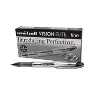 Uni-ball UB-200 - Vision Elite, 12 unidades, Negro