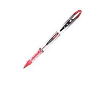 Uni-Ball UB-205 Vision Elite - Bolígrafo (Negro, Cromo, Rojo, Rojo, De plástico), paquete de 12 unidades