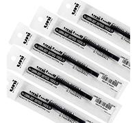 uni-ball UMR-87 - Recambios de tinta para bolígrafo Uni-ball 2007 (5 unidades), color azul, Negro, 1
