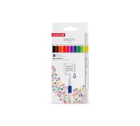 Uni-Ball - UNIBALL EMOTT ROTULADORES DE ESCRITURA Y DIBUJO COLORES ESENCIALES ESTUCHE 10 UD 302422268