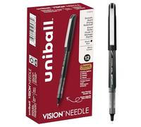 Uni-Ball Vision Needle - Bolígrafo (Multi, Negro)
