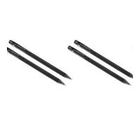 Uni Jetstream SX-101 9008050 - Bolígrafo de secado rápido (punta de 1 mm, 12 unidades), color negro