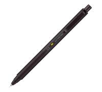 Uni Kuru Toga - Portaminas de metal, extrafino de 0,3 mm, rotación de mina de avance automático, cuerpo totalmente metálico, negro nocturno (M3KH1P.24)