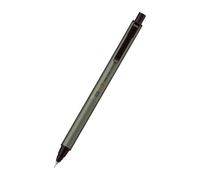 Uni Kuru Toga - Portaminas de metal, rotación automática de minas, punta fina de 0.5 mm, cuerpo totalmente metálico, gris fantasma, M5KH1P.23