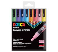 Posca Marcadores de pintura PC 3M Sparkling – Pack de 8