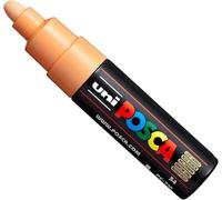 Uni Posca PC-7M - Rotuladores de pintura (tamaño grande, 4,5 a 5,5 mm, 15 colores) Bright Yellow (Orange)