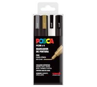 UNI Posca Set PC 3M GSWB - Pack 4 rotuladores