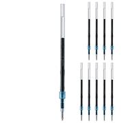 Uni SXR-7 Jetstream - Recambio para bolígrafo (0,7 mm, 10 unidades), color negro