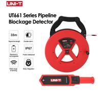 UNI-T detectores de bloqueo de tuberías UT661A UT661B 20m Detector de obstrucción de tuberías de hierro PVC UT661D instrumento de fontaneros de obstrucción UT661B (30m)