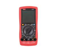UNI-T MIE0083/UT58C - Multímetro digital CA/CC, comprobador de voltaje, multicolor, naranja y rosa