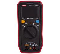 Uni-T Multímetro residencial de bolsillo UT123T – 600 V AC/DC, -40°C a 300°C (-40°F a 572°F)