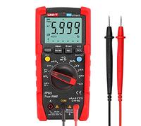 Uni-T Multímetro profesional UT191T IP65, 600 V AC/DC, 20 A, 10Hz–1MHz, -40°C–400°C/-40°F–752°F