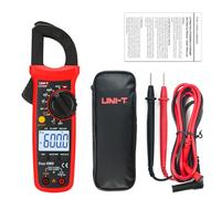 UNI-T UT202F Pinza Amperimétrica Digital 6000 cuentas Rango automático True RMS Retroiluminación NCV Multímetro