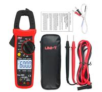 UNI-T UT204R medidor de pinza Digital temperatura AC DC probador de resistencia de voltaje multímetro
