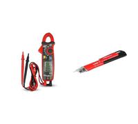 UNI-T UT210E Mini Digital Clamp Meter - DC Clamp Multímetro digital & UT12D-EU Serie UT12 AC Detector de Voltaje, Rango Dual, 24V-1000V AC, 50/60 Hz
