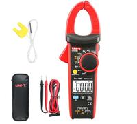 UNI-T UT216C - Medidor de corriente digital AC DC medición de corriente efectiva frecuencia capacidad temperatura y NCV Tester
