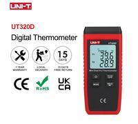 UNI-T UT320D K/J Termómetro termopar UT320A Mini medidor de temperatura digital -50 ~ 1200 ℃ Termómetros tipo contacto UT320A
