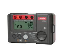 Uni-T Medidor de resistencia de aislamiento UT502A - 2500V, ohmímetro, voltímetro con LCD