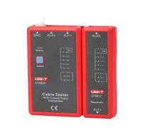 Uni-T Probador de cables UT681C – RJ45 (red), RJ11 (teléfono) y BNC
