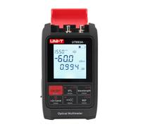 UNI-T UT693A-T30 Medidor de potencia óptica multifuncional - Probador de fibra 4 en 1 con rango de alta sensibilidad tipo T, VFL de 30mW y prueba de cable RJ45