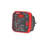 UNI-T UT07B-EU Serie UT07 Probador de Enchufes con RCD para Enchufe de la EU, 230V, 50/60 Hz