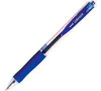 Uni-Ball Bolígrafo de tinta líquida rollerball Laknock SN-100 Negro 0,3 mm (12 piezas)