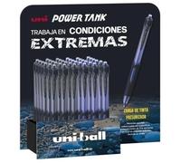 UNIBALL BOLÍGRAFO POWER TANK SN-220/3D EXPOSITOR 36 C/SURTIDOS