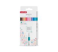 Uniball emott rotuladores de escritura y dibujo colores pastel estuche