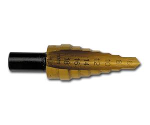 Unibit métricas brocas escalonadas ? unibit-4 m 4 mm a 22 mm paso t
