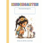 Unicorn Primary Journal: K-2 Draw and Write Composition Notebook: 124 Pages of Dashed Handwriting Lines Practice with Picture Box - The Magical Sparkle Collection (Lemon Edition)